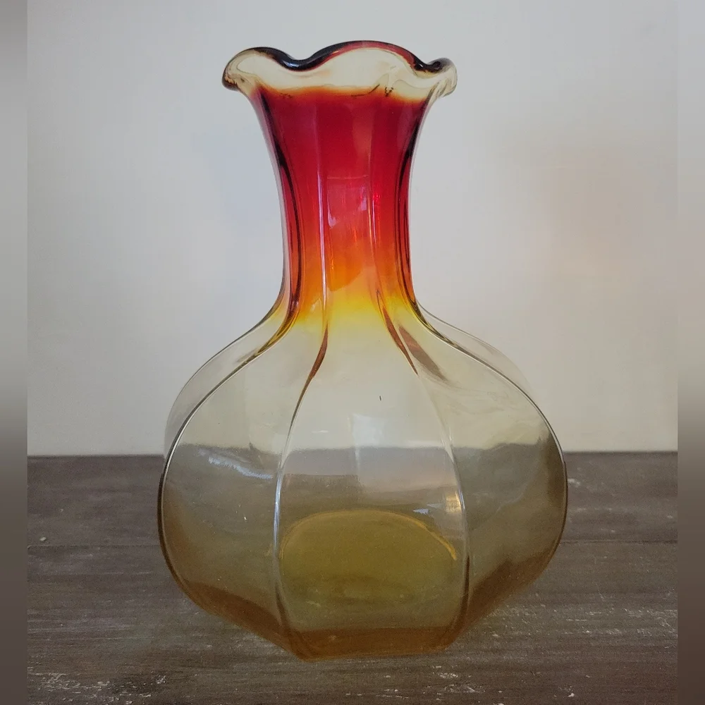 Vintage Amberina Tiara 8